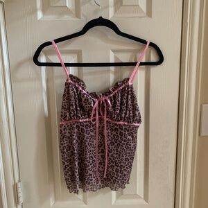Brand new leopard camisole